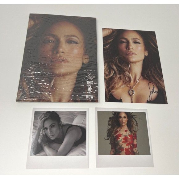 Jennifer Lopez - This Is Me Now Deluxe CD W/ SIGNED 11x11 Print JLo IN HAND